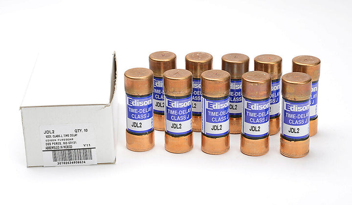 Edison Fuses JDL2 - Class J Fuse 2A 600V (200kA AIC)