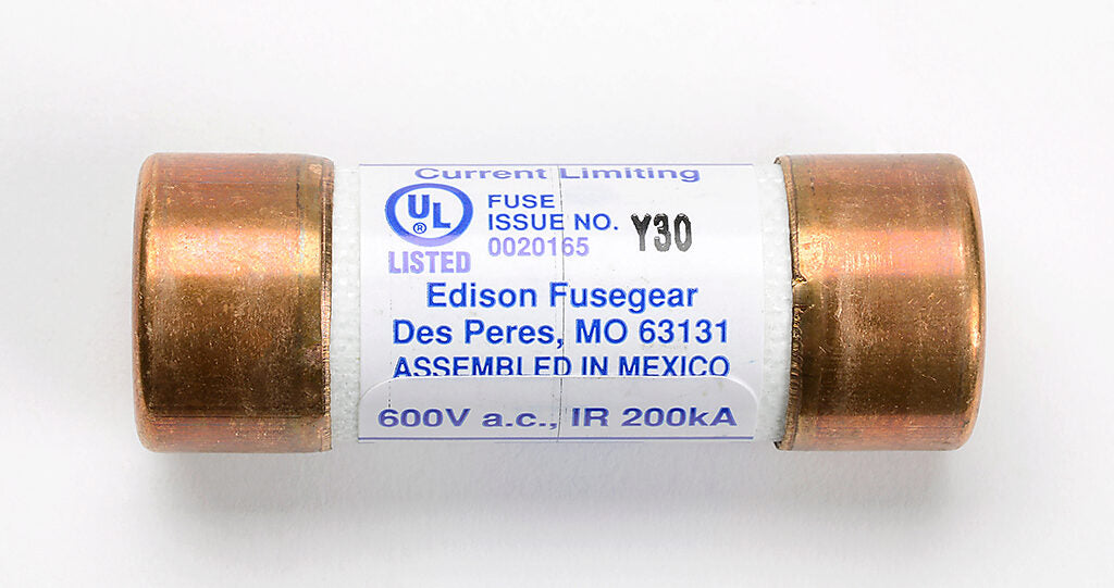 Edison Fuses JDL30 - Class J Fuse 30A 600V (300kA AIC)