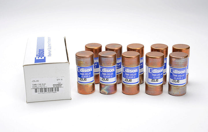 Edison Fuses JDL40 - Class J Time-Delay Fuse 40A@600V (300kA AIC)