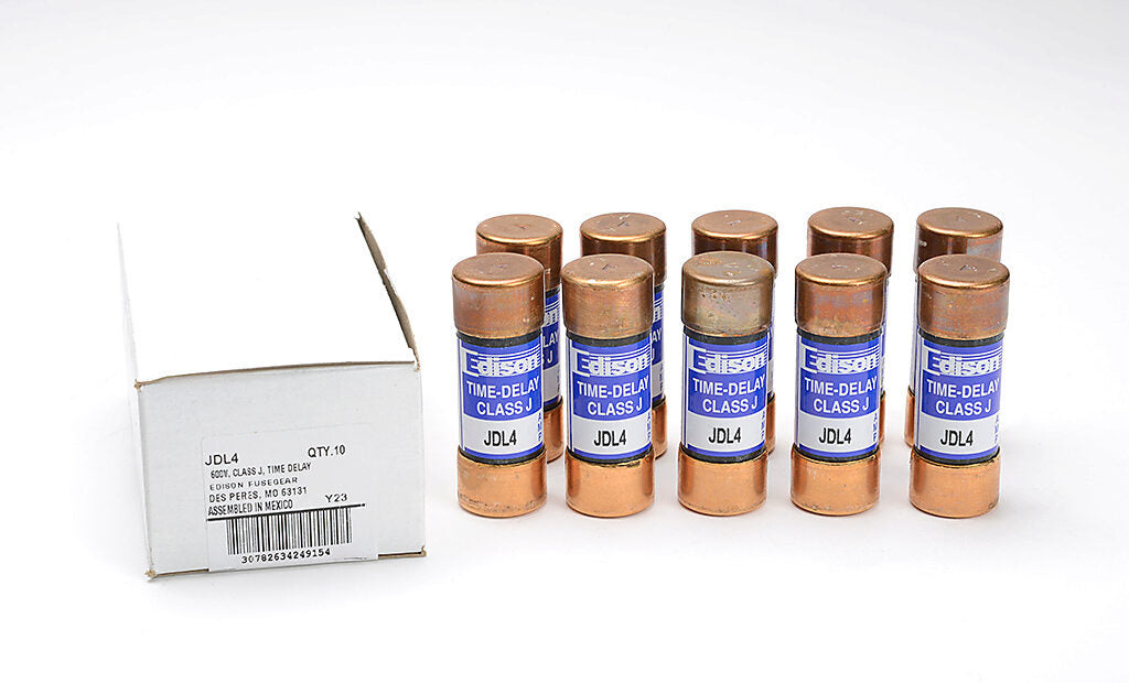 Edison Fuses JDL4 - Class J Fuse 4A 600V (300kA AIC)