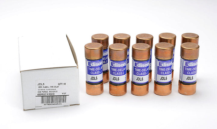 JDL5 Edison Fuses  Low Voltage Fuse
 600V  5A Fuse - Essential Electric Supply
