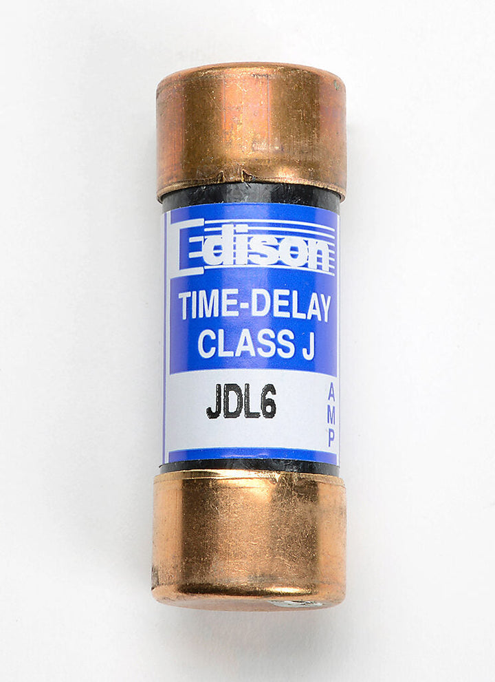 Edison Fuses JDL6 - Class J Time-Delay Fuse 6A 600V (300kA AIC)