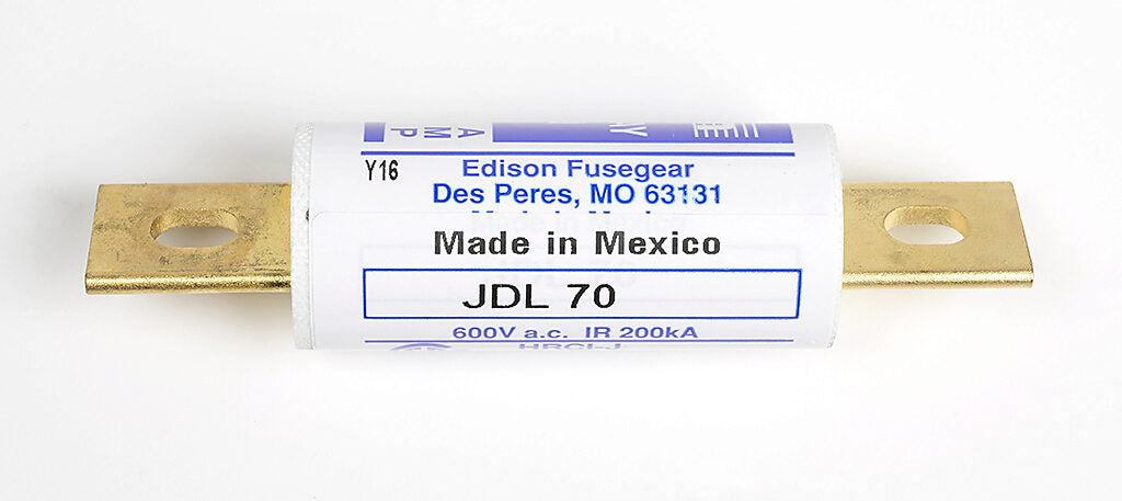 Edison Fuses JDL70 - Class J Fuse 70A 600V (300kA AIC)