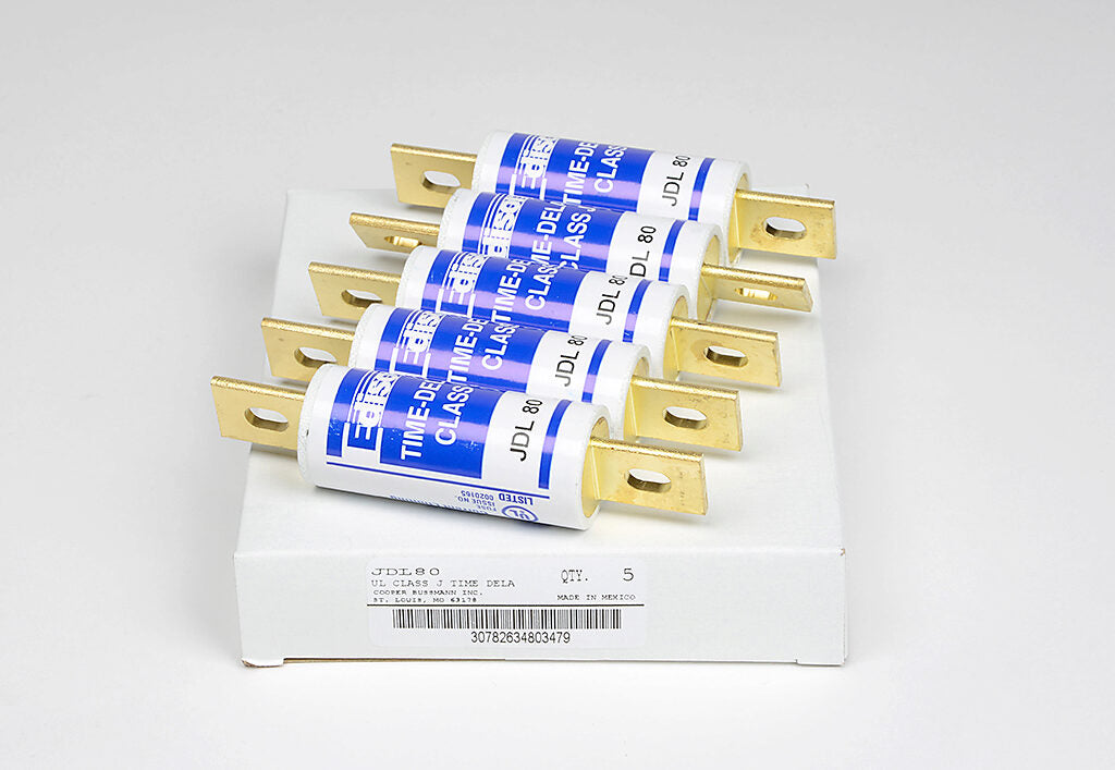 Edison Fuses JDL80 - JDL Class Fuse 80A 600V (300kA AIC)