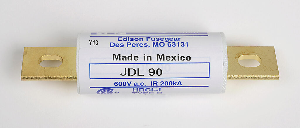 Edison Fuses JDL90 - Class J Fuse 90A 600V (300kA AIC)