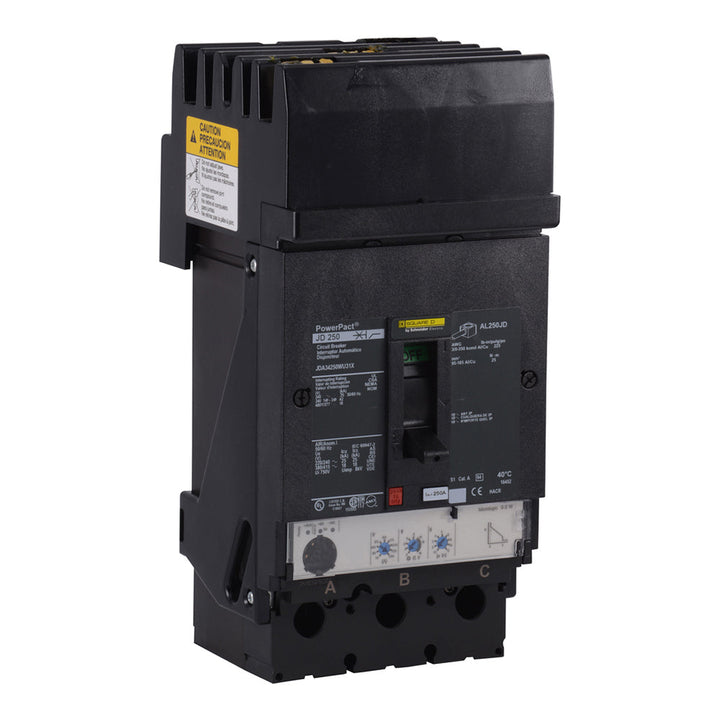 Schneider Electric JJA34250WU31X - Molded Case 250A 480V 3P