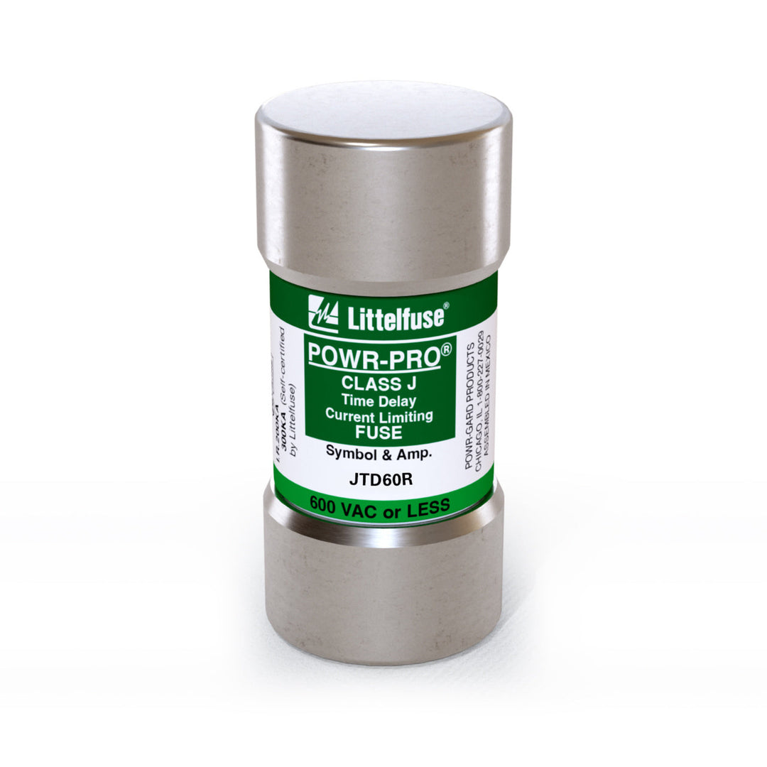 Littelfuse JTD-060 - Time-Delay Fuse 600V AC (1.063" x 2.374")