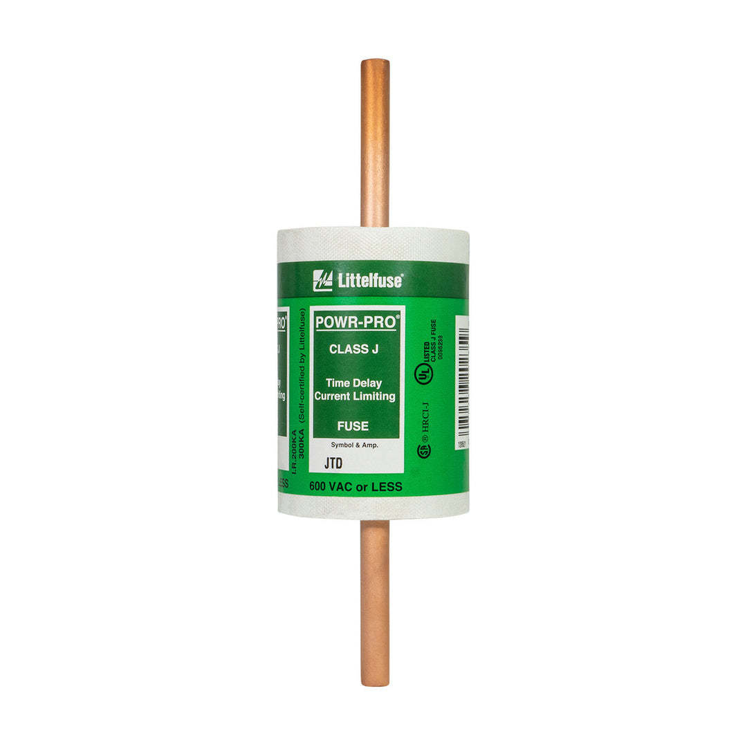 Littelfuse JTD600 - UL Class J Time-Delay Fuse 600A (200kA AIC @600V)