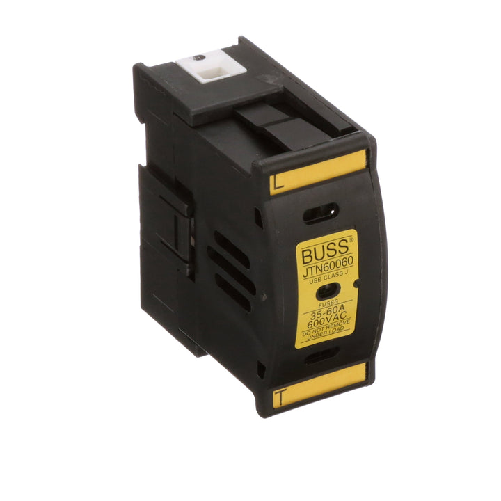 Bussmann JTN60060 - JTN600 Fuse Block 600V/60A (Box Lug Terminal Mount)