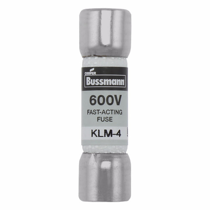 Cooper Bussmann KLM-4 Low Voltage KLM Series 600V 4A Fuse - Essential Electric Supply