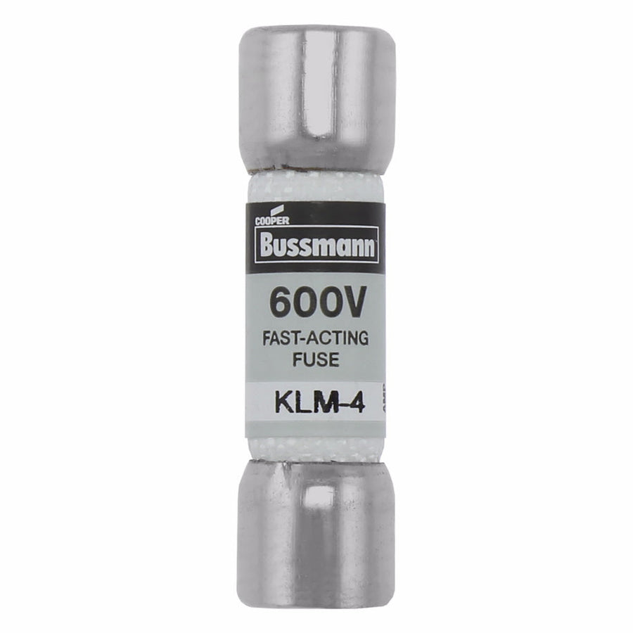 Cooper Bussmann KLM-4 Low Voltage KLM Series 600V 4A Fuse - Essential Electric Supply