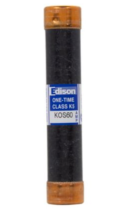 Edison Fuses KOS60 - Class K5 60A 600V Time-Delay Fuse