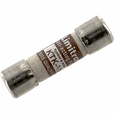 Bussmann KTK-1/2 - Low-Voltage Fuse 1A (100kA@600V Interrupt Rating)