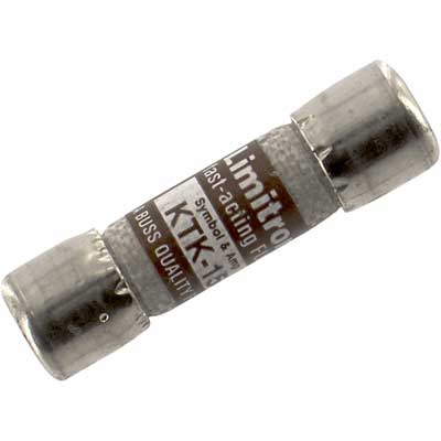 Bussmann KTK-15 - Low-Voltage Time-Delay Fuse 15A (100kA@600V Interrupt Rating)