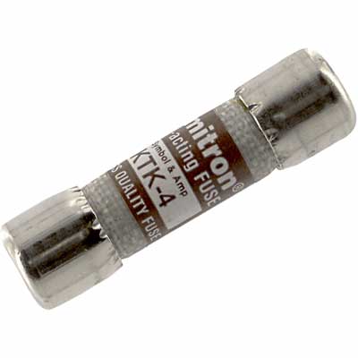 Bussmann KTK-4 - KTK Series Fuse 4A 600V (100kA AIC)