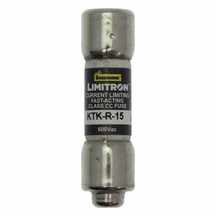 Bussmann KTK-R-15 - Class CC Fuse 15A 600V (200kA AIC)
