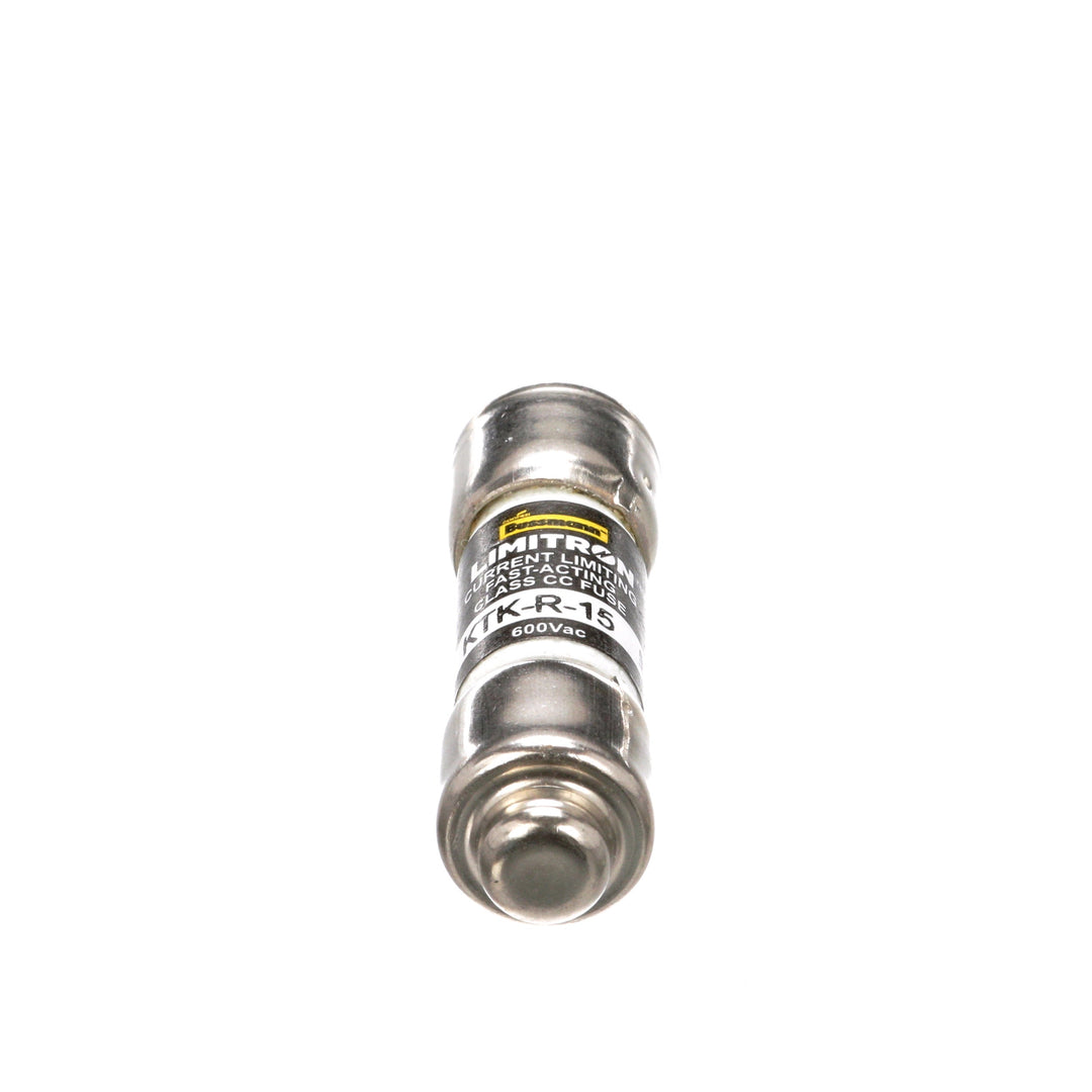 Bussmann KTK-R-15 - Class CC Fuse 15A 600V (200kA AIC)