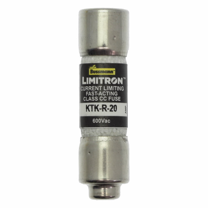 Bussmann KTK-R-20 - Medium Voltage Fuse 600V/20A (200kA AIC, UL/CSA Certified)