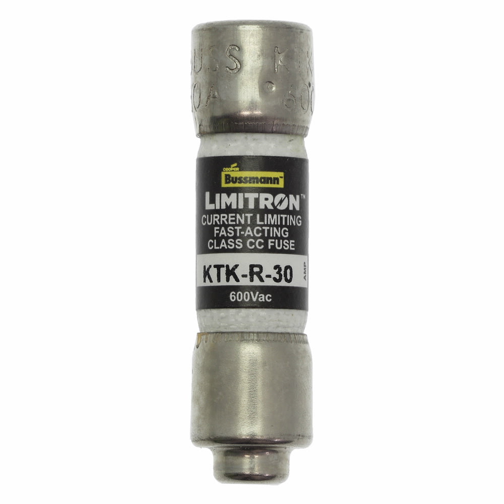 Bussmann KTK-R-30 - Class CC Fuse 30A 600V (200kA AIC)