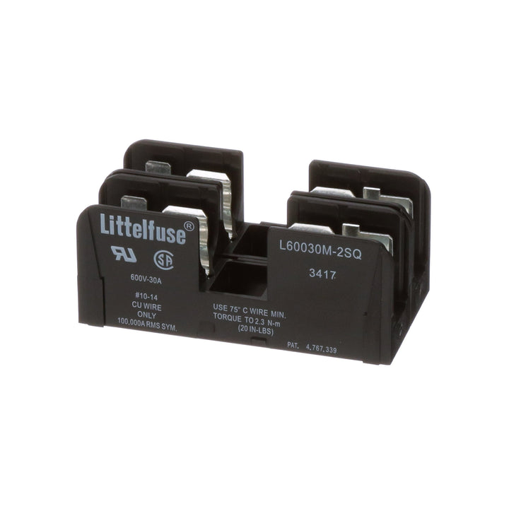 Littelfuse L60030M2SQ - Class L Fuse Block 600V 30A (UL/CSA Certified)