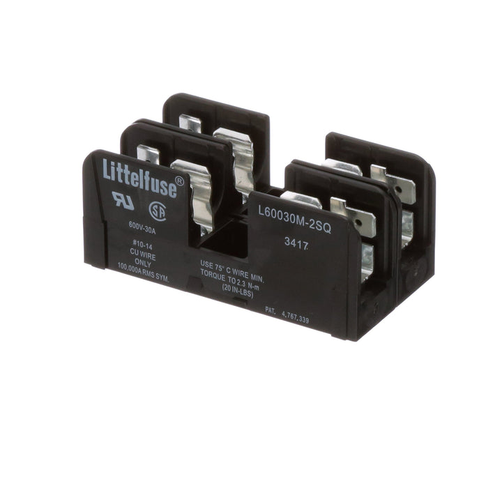 Littelfuse L60030M2SQ - Class L Fuse Block 600V 30A (UL/CSA Certified)