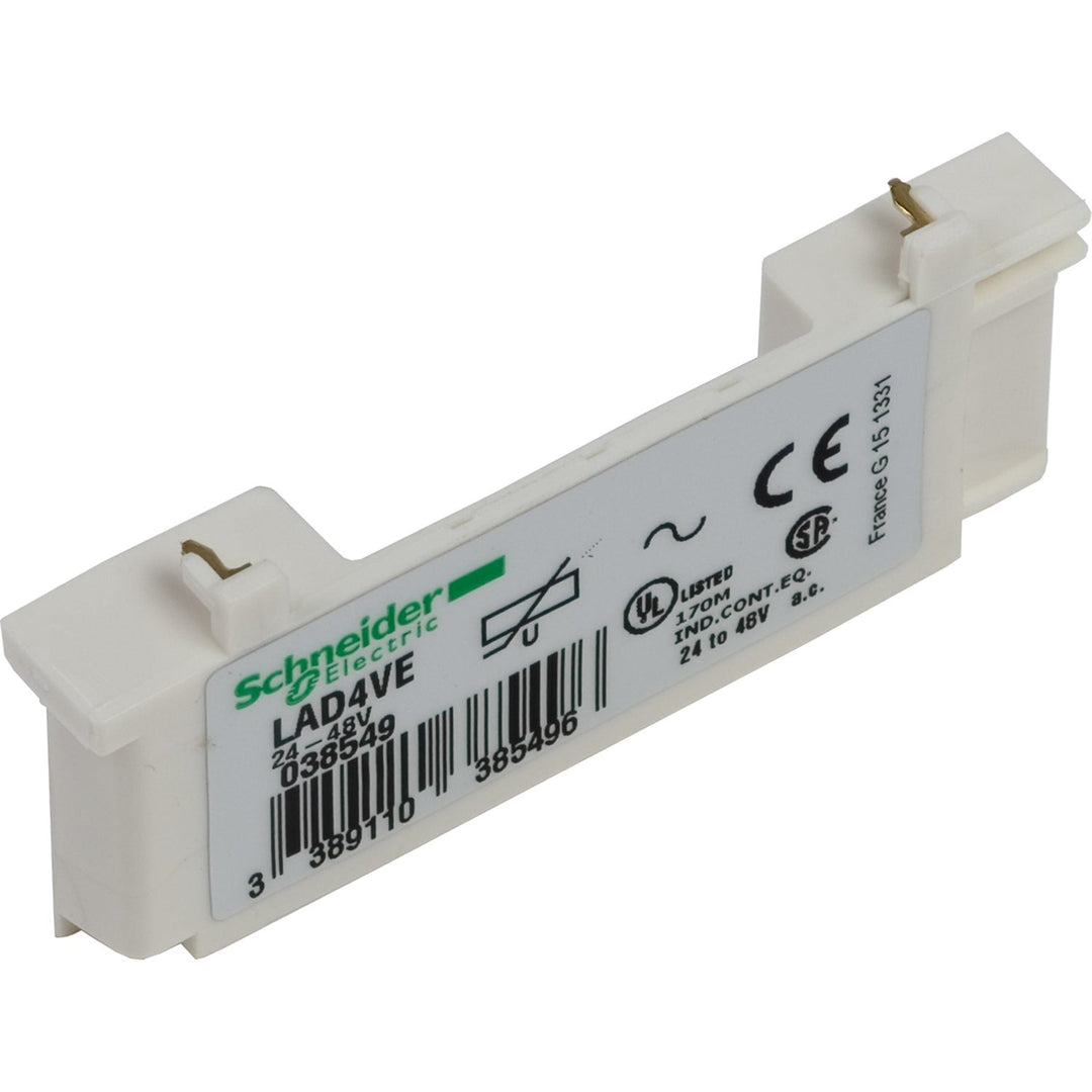 Schneider Electric LAD4VU - Auxiliary Contact Block 110-250VAC