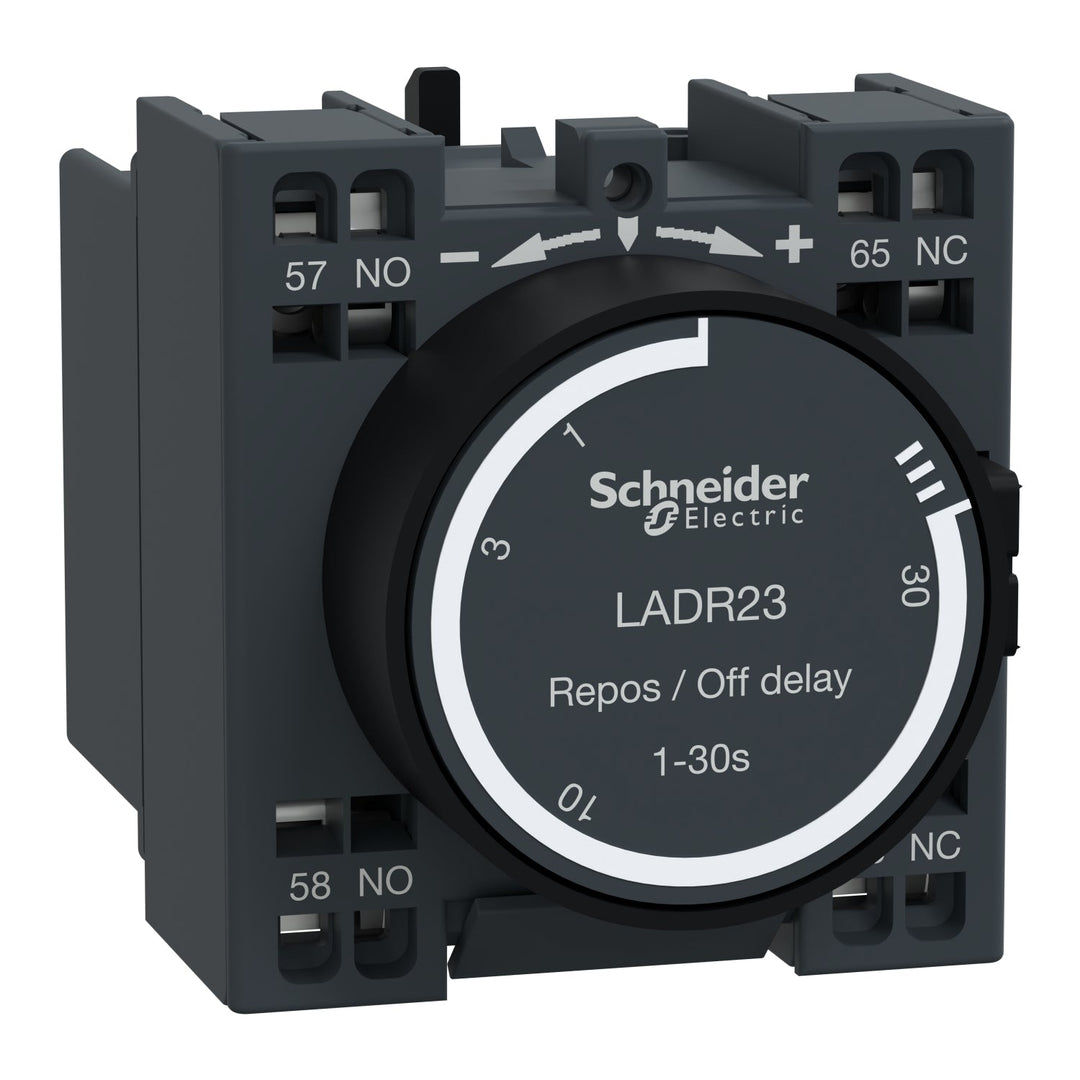 Schneider Electric LADR23 - Time-Delay Contactor 1 NO+1 NC