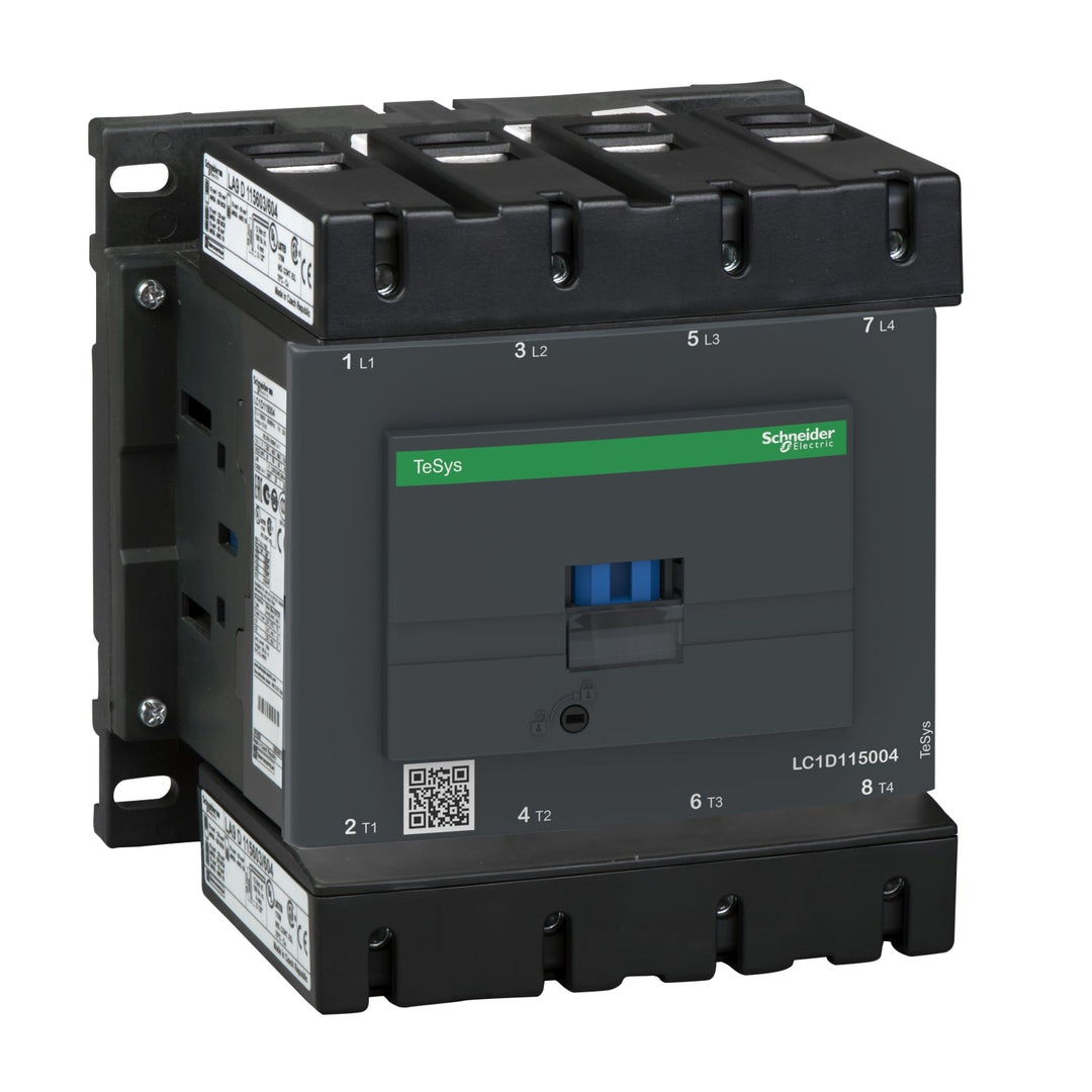 Schneider Electric LC1D11500G7 - 3-Pole Contactor 115A 600V