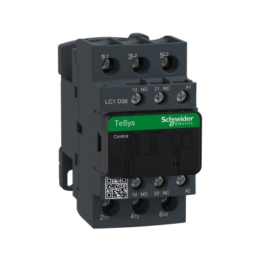Schneider Electric LC1D38FE7 - TeSys D Contactor 50A 3-Pole 115VAC