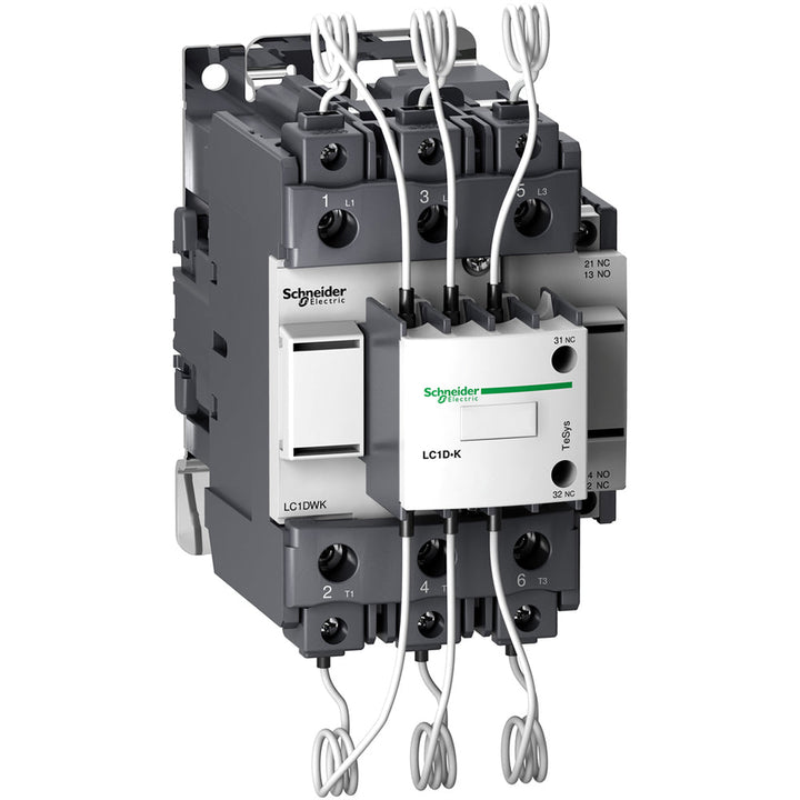 Schneider Electric LC1DWK12G7 - Contactor 600V 3-Pole 120VAC Coil