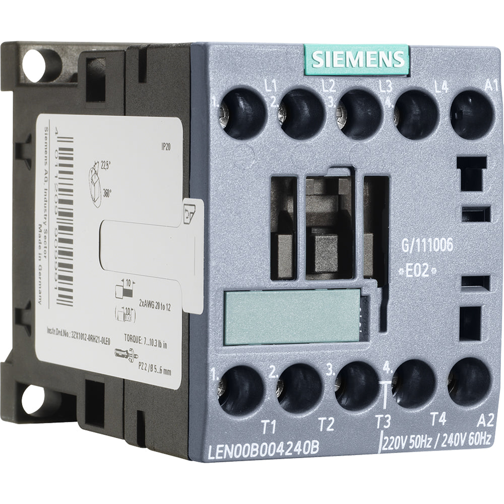 Siemens LEN00C004120B - 4-Pole Solid State Contactor 30A 600V