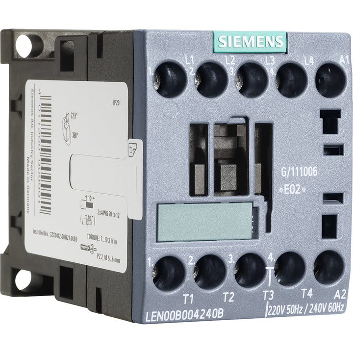 Siemens LEN00C004120B - 4-Pole Solid State Contactor 30A 600V