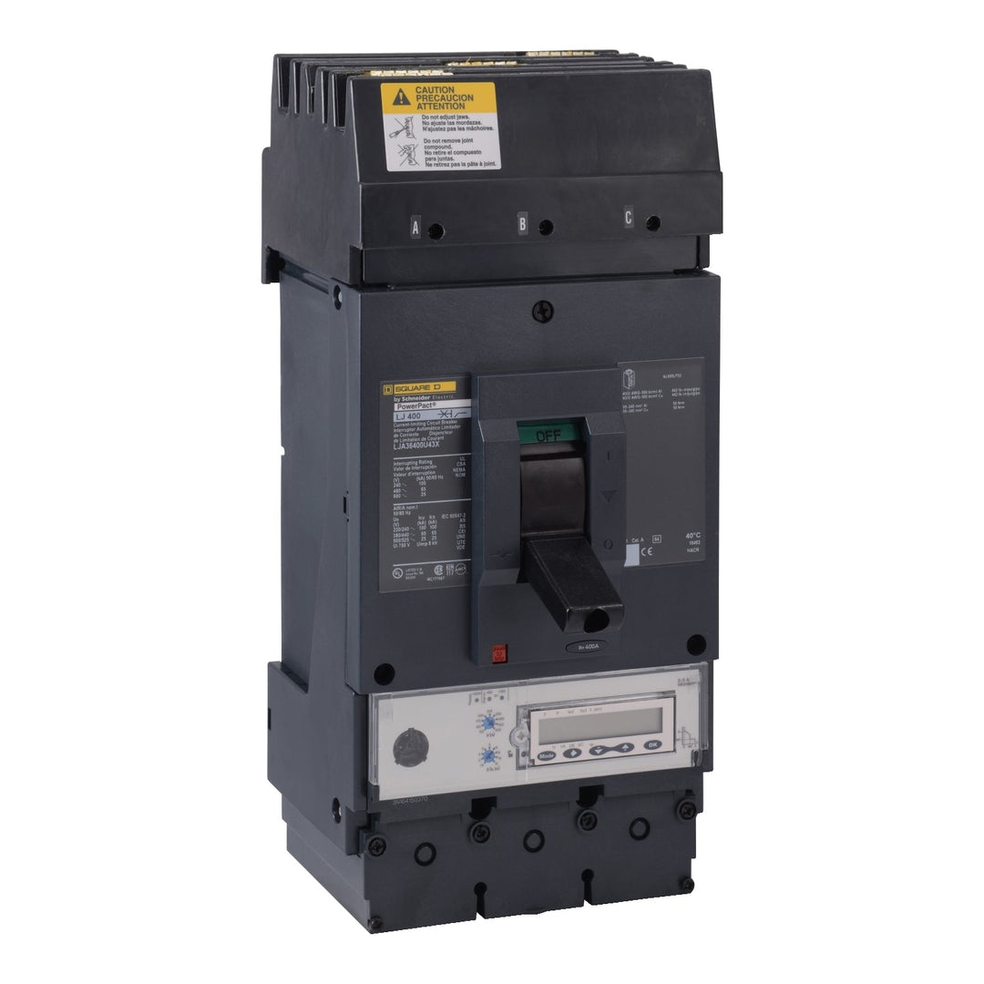 Square D LJA36400CU43X - Molded Case Circuit Breaker 400A 600V