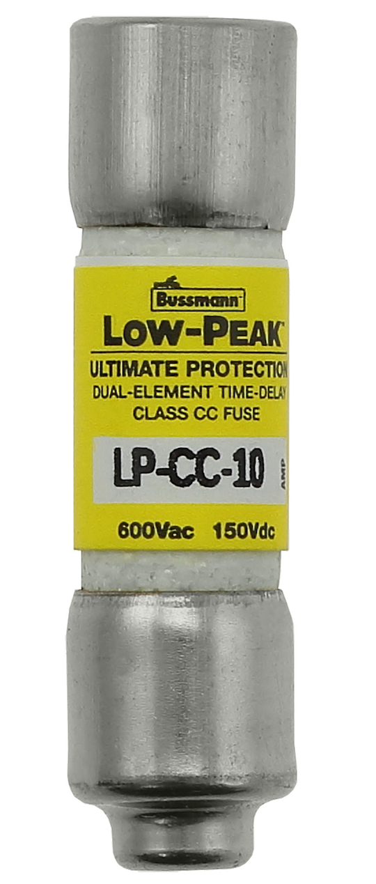 Cooper Bussmann LP-CC-6/10 Low Voltage Low-Peak 600V 6A Fuse - Essential Electric Supply