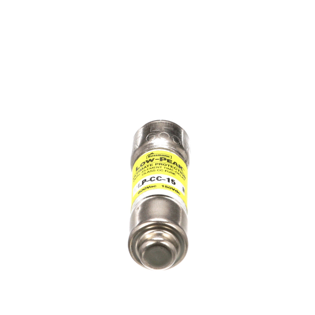 Bussmannn LP-CC-15 - Low-Peak Time-Delay Fuse 15A (200kA@600V Interrupting Capacity)
