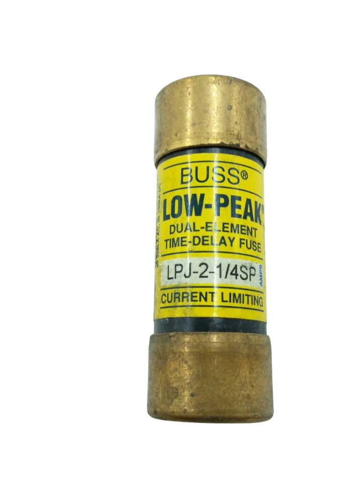 Bussmann LPJ-2-1/4SP - Class J Time-Delay Fuse 2A (300kA AIC @600V)