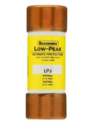 Bussmann LPJ-3-1/2SP - Class J Fuse 3A 600V (300kA AIC)