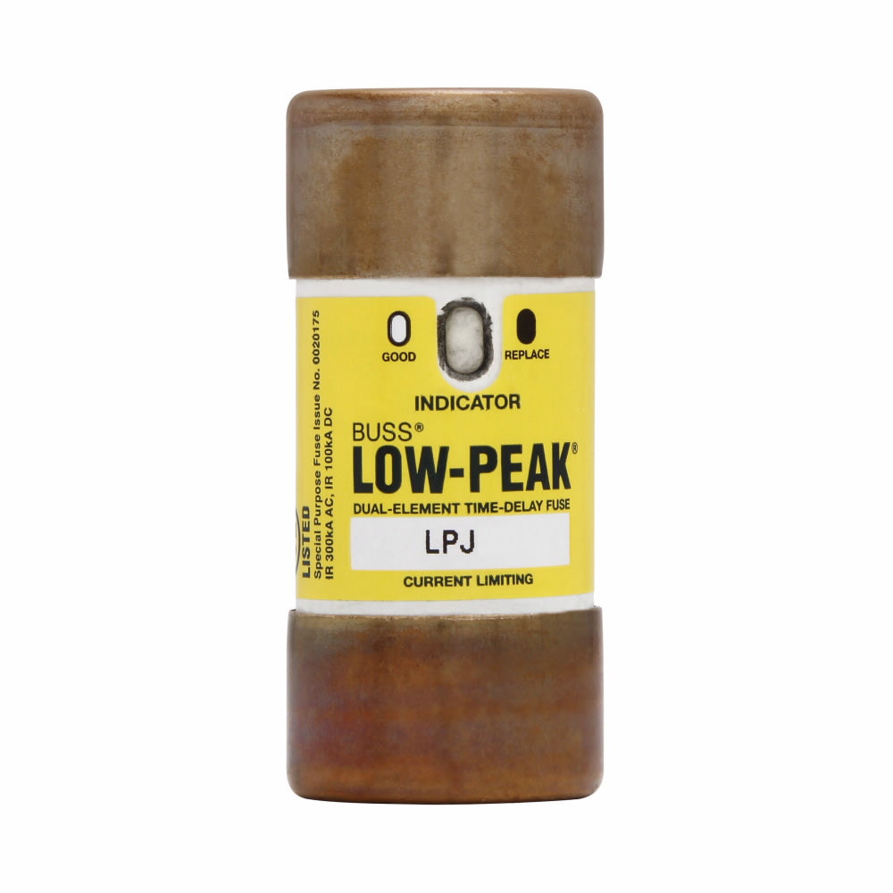 LPJ-35SPI Cooper Bussmann Low-Peak Low Voltage Fuse
 600V  35A Fuse - Essential Electric Supply