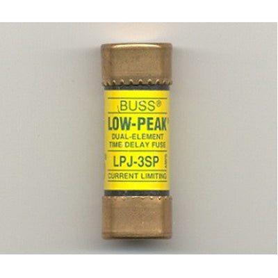 Bussmann LPJ-3SP - Class J Time-Delay Fuse 3A 600V (300kA AIC)