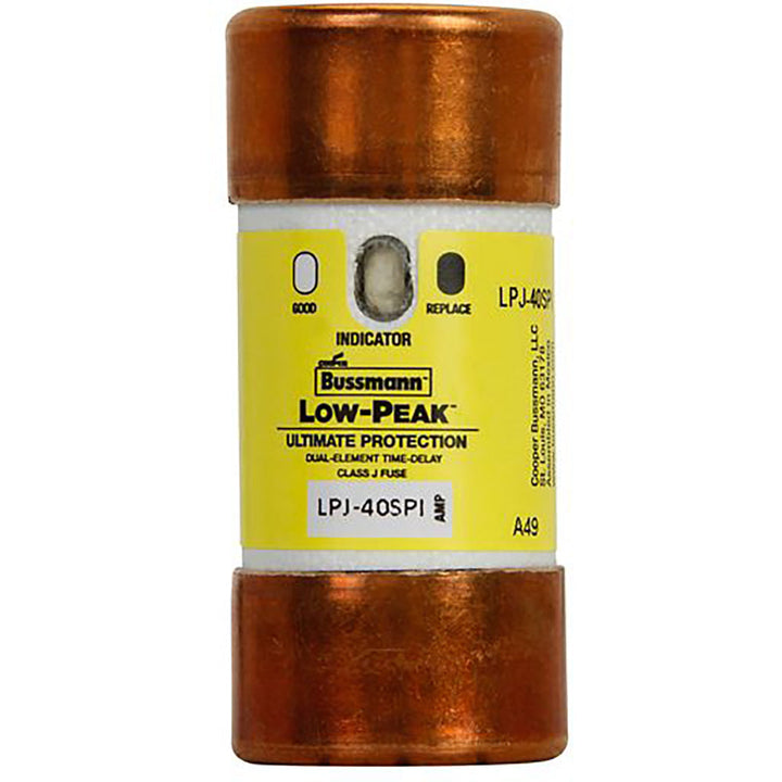 Bussmann LPJ-40SPI - Class J Time-Delay Fuse 40A (300kA AIC @600V)