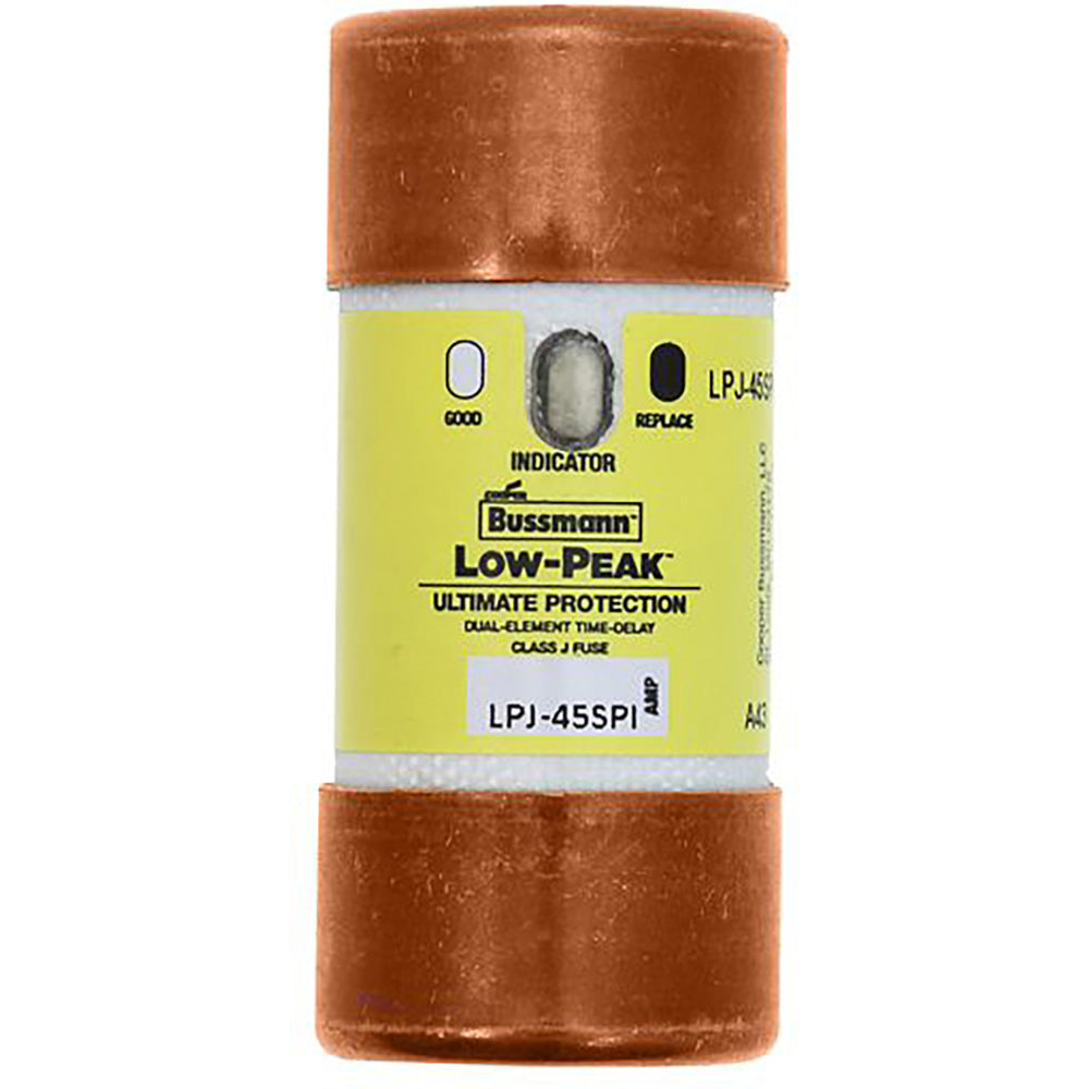 Bussmann LPJ-45SPI - Class J Time-Delay Fuse 45A (300kA AIC @600V)