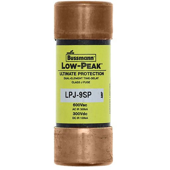 Bussmann LPJ-9SP - Class J Time-Delay Fuse 9A 600V (300kA AIC)