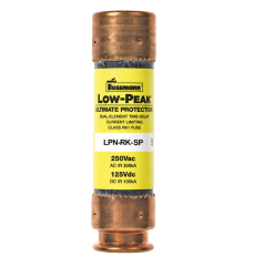 Bussmann LPN-RK-1-8/10SP - Low-Peak Fuse 1A 250V (300kA AIC)
