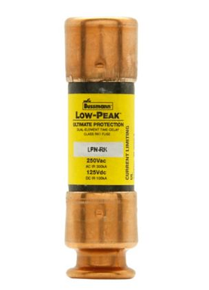 Cooper Bussmann LPN-RK-10 - Low-Peak Fuse 10A 250V (300kA AIC RK1 Class)