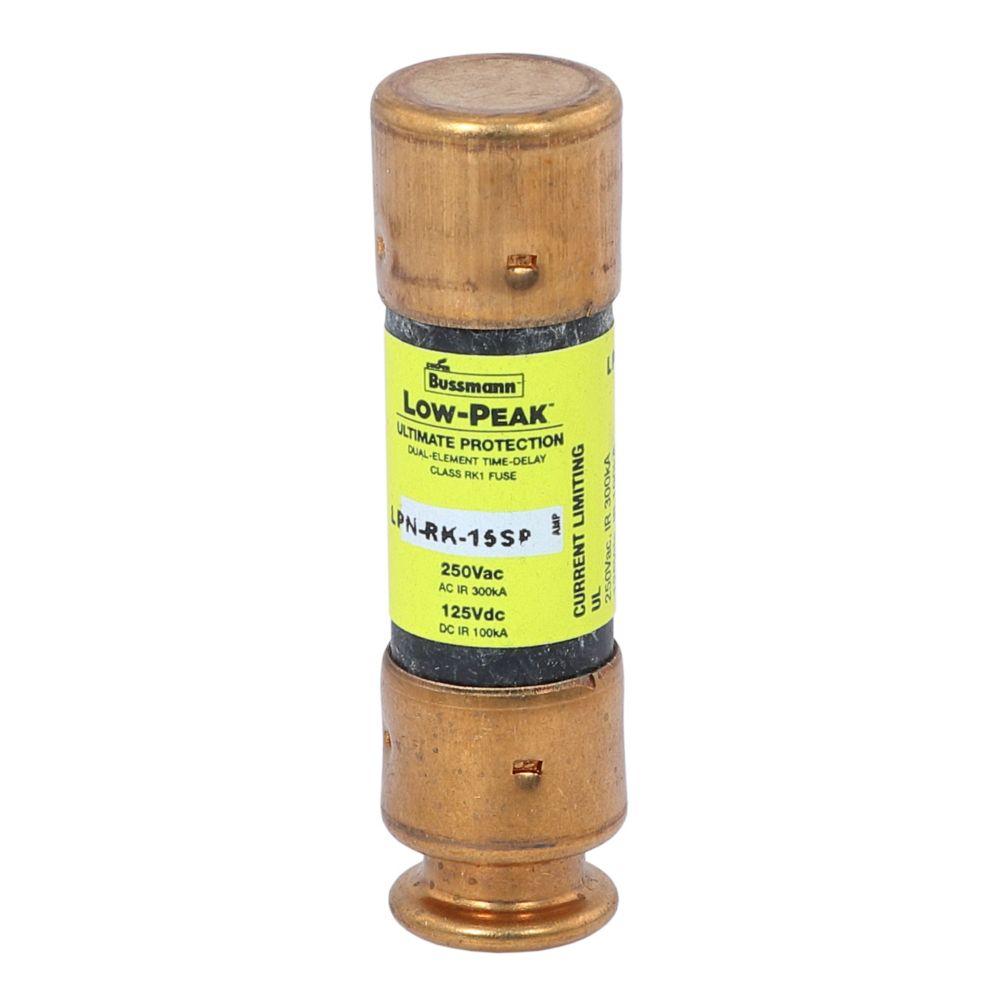 LPNRK15SP Cooper Bussmannn  Low Voltage Fuse
 250V  15A Fuse - Essential Electric Supply