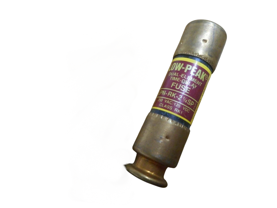 Bussmann LPN-RK-2-1/4SP - Low-Peak Time-Delay Fuse 2A 250V (300kA AIC)