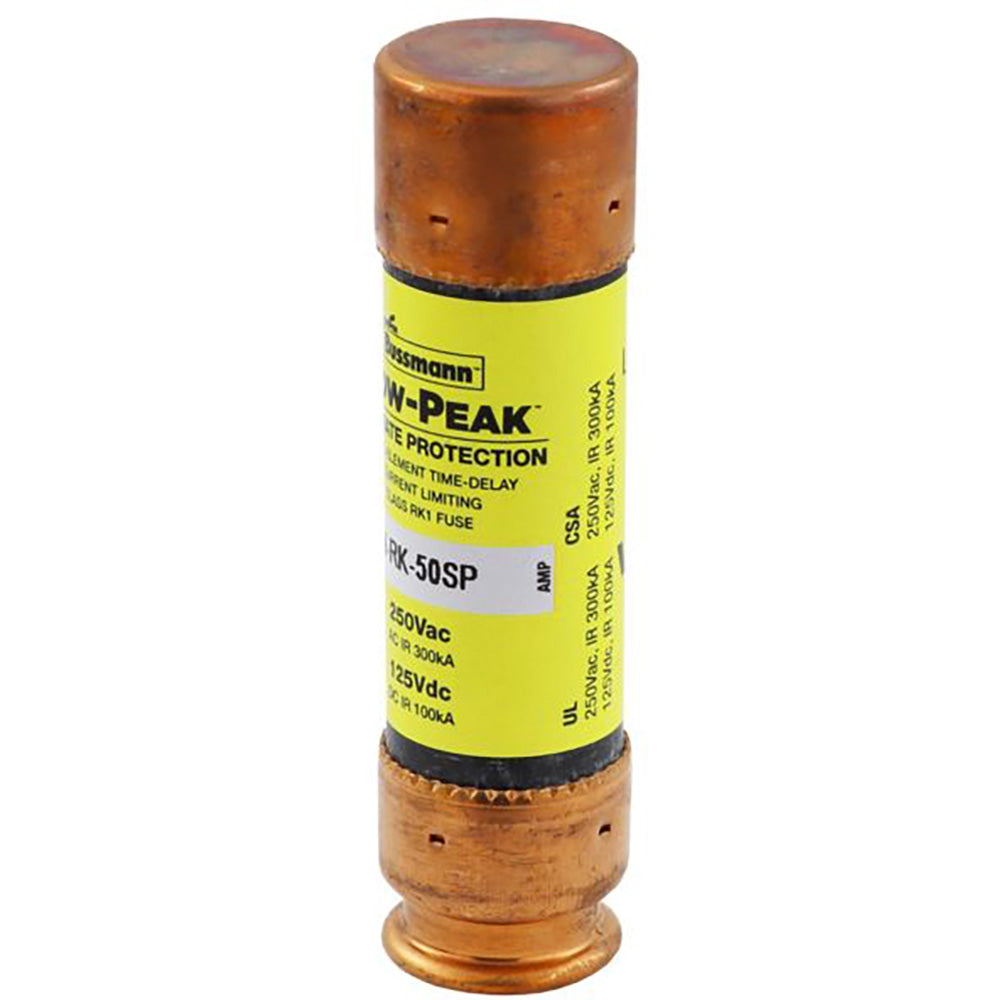 Bussmann LPN-RK-50SP - Low-Peak Time-Delay Fuse 50A@250V (300kA AIC Rating)
