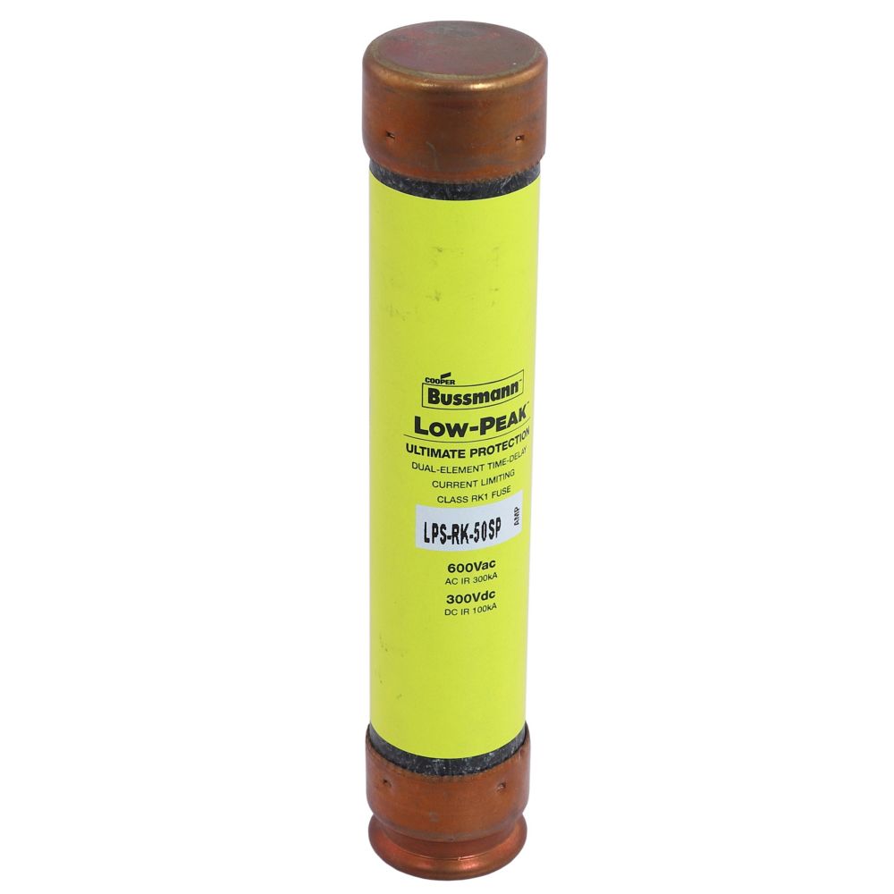 Cooper Bussmann LPS-RK-50 - Low-Peak Fuse 50A (600V, 300kA AIC)