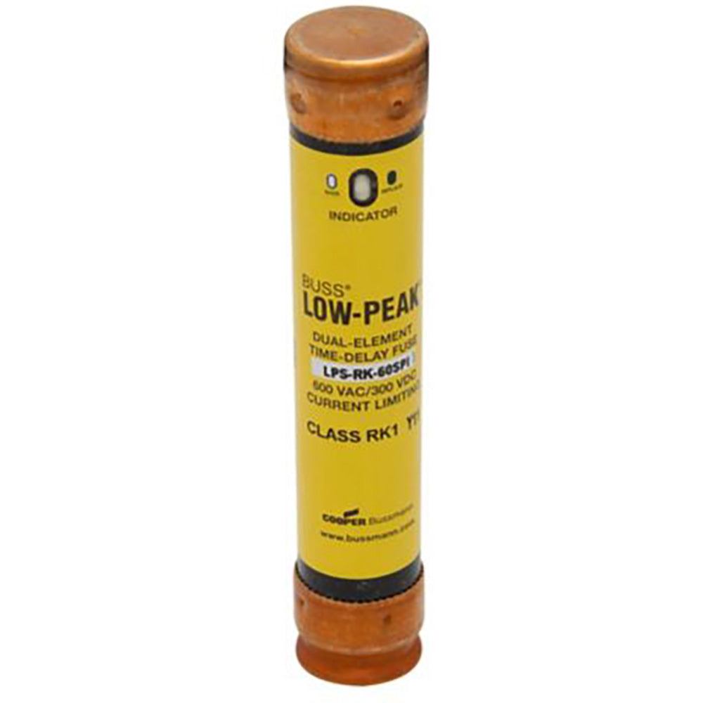 Bussmannn LPS-RK-60SPI - Low-Peak Time-Delay Fuse 60A 600V (300kA AIC)