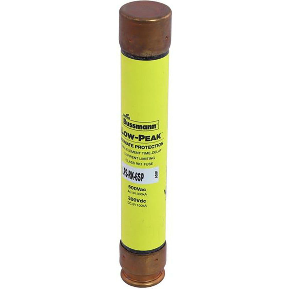 Bussmannn LPS-RK-6SP - Low-Peak Fuse 6A 600V (300kA AIC)
